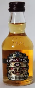 Chivas Regal 12 Jahre Miniatur ... 1x 0,05 Ltr.