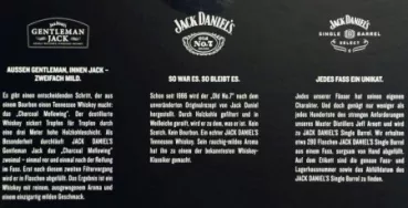 Jack Daniel's Family Collection ... 1x 0,15 Ltr.