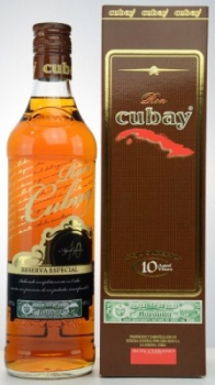 Preview: Ron Cubay 10 Jahre Anejo Superior ... 1x 0,7 Ltr.