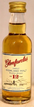 Preview: Glenfarclas 12 Jahre Miniatur ... 1x 0,05 Ltr.
