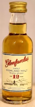 Glenfarclas 12 Jahre Miniatur ... 1x 0,05 Ltr.