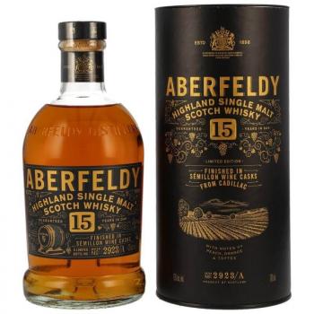 Aberfeldy 15 Jahre Sémillon - Cadillac Wine Cask finish - Limited Edition ... 1x 0,7 Ltr.
