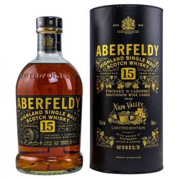 Aberfeldy 15 Jahre Napa Valley Red Wine Cask ... 1x 0,7 Ltr.