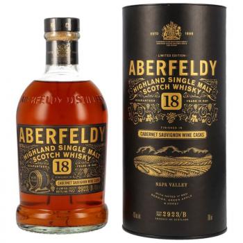 Aberfeldy 18 Jahre Nappa Valley Wine Cask - Limited Edition ... 1x 0,7 Ltr.