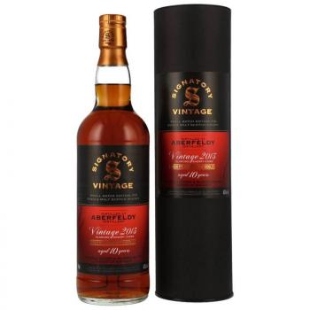 Aberfeldy 2013 - 10 Jahre - Signatory Small Batch Nr. 10 ... 1x 0,7 Ltr.