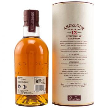 Aberlour 12 Jahre unchillfiltered ... 1x 0,7 Ltr.