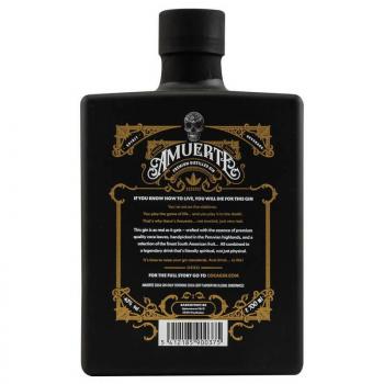 Amuerte Coca Leaf Gin Black Edition ... 1x 0,7 Ltr.
