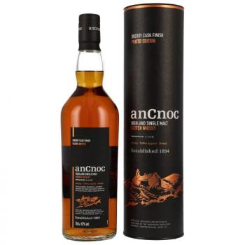 An Cnoc Sherry Cask Finish Peated Edition ... 1x 0,7 Ltr.