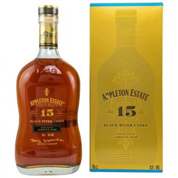 Appleton 15 Jahre Rum Black River Casks ... 1x 0,7 Ltr.