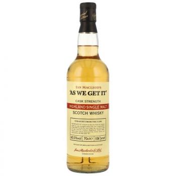 As we get it Highland Single Malt ... 1x 0,7 Ltr.