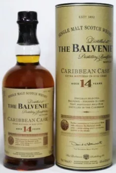 Balvenie 14 Jahre Carribean Cask ... 1x 0,7 Ltr.