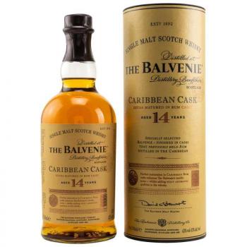 Balvenie 14 Jahre Carribean Cask ... 1x 0,7 Ltr.