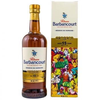 Barbancourt Rhum 15 Jahre Reserve du Domaine ... 1x 0,7 Ltr.