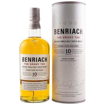 Benriach 10 Jahre - The Smoky Ten ... 1x 0,7 Ltr.