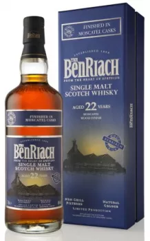 Benriach 22 Jahre Moscatel Wood Finish ... 1x 0 Ltr.