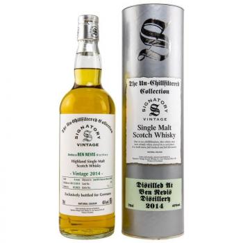 Ben Nevis 2014 Signatory unchillfiltered ... 1x 0,7 Ltr.