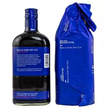 Berliner Brandstifter Berlin Dark Dry Gin ... 1x 0,7 Ltr.