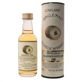 Bladnoch 1980 Signatory 16 Jahre Mini ... 1x 0,05 Ltr.