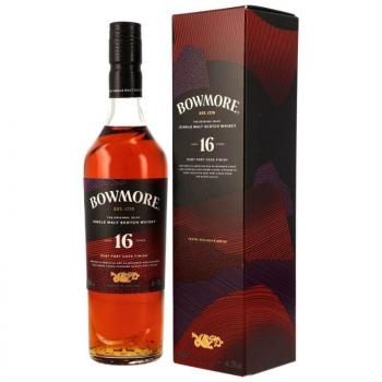 Bowmore 16 Jahre Ruby Port Cask Finish ... 1x 0,7 Ltr.