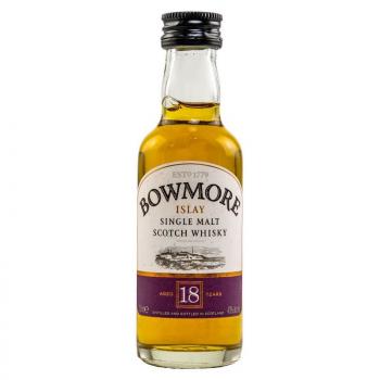 Preview: Bowmore 18 Jahre Miniatur ... 1x 0,05 Ltr.