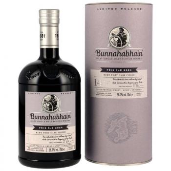 Bunnahabhain 2009/2024 - 14 Jahre - Ruby Port Cask Finish Feis Ile 2024 ... 1x 0,7 Ltr.