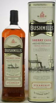 Bushmills Steamship, Sherry Cask ... 1x 1 Ltr.
