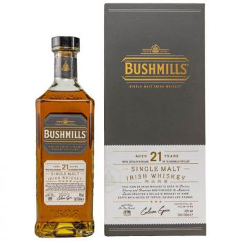 Bushmills 21 Jahre Madeira Finish ... 1x 0,7 Ltr.