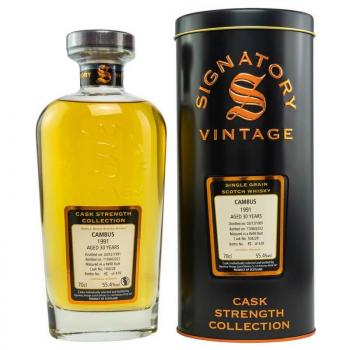 Cambus 1991 Signatory Vintage Cask Strength ... 1x 0,7 Ltr.