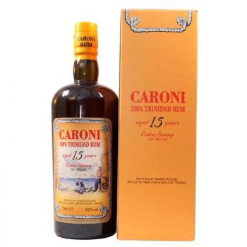 Caroni 100 % Trinidad Rum 15 Jahre extra strong von 1998 ... 1x 0,7 Ltr.