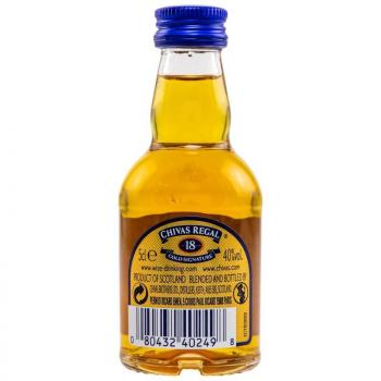 Chivas Regal 18 Jahre Gold Signature Miniatur ... 1x 0,05 Ltr.