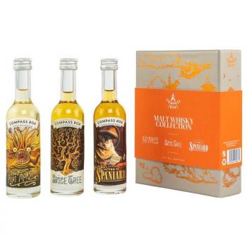 Compass Box Malt Whisky Collection 3x5cl ... 1x 0,15 Ltr.