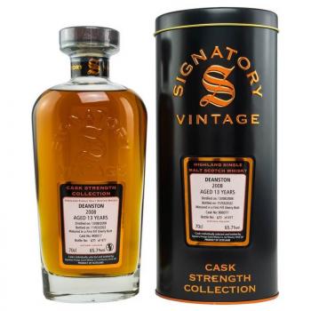 Deanston 2008 Signatory single cask ... 1x 0,7 Ltr.