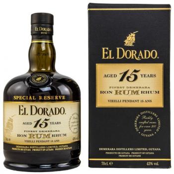 El Dorado 15 Jahre ... 1x 0,7 Ltr.