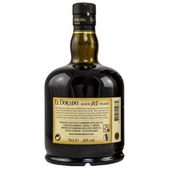 El Dorado 15 Jahre ... 1x 0,7 Ltr.