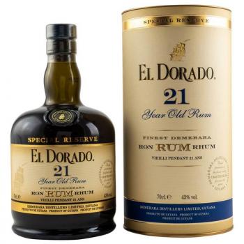 Preview: El Dorado 21 Jahre ... 1x 0,7 Ltr.