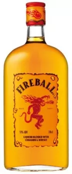 Fireball Cinnamn Whisky Likör (Norwegen) ... 1x 0,7 Ltr.