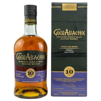 GlenAllachie 10 Jahre French Oak Wood Finish ... 1x 0,7 Ltr.