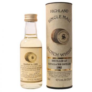 Glenallachie 1985 Signatory 11 Jahre Mini ... 1x 0,05 Ltr.