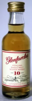 Glenfarclas 10 Jahre Miniatur ... 1x 0,05 Ltr.