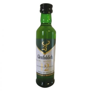 Glenfiddich 12 Jahre Original Miniatur ... 1x 0,05 Ltr.