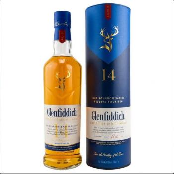 Glenfiddich 14 Jahre Bourbon Barrel Reserve ... 1x 0,7 Ltr.