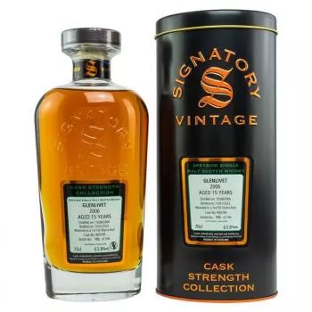 Glenlivet 2006 Signatory CS 15 Jahre ... 1x 0,7 Ltr.