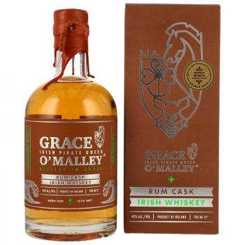 Grace O‘Malley Rum Cask Whiskey ... 1x 0,7 Ltr.