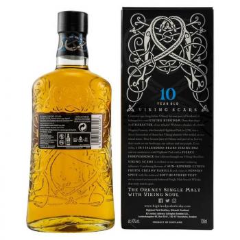 Preview: Highland Park 10 Jahre Viking Scars ... 1x 0,7 Ltr.