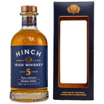 Hinch 5 Jahre Double Wood Irish Whiskey ... 1x 0,7 Ltr.