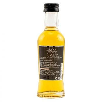 Paul John Bold Peated Indian Single Malt Whisky - Mini ... 1x 0,05 Ltr.