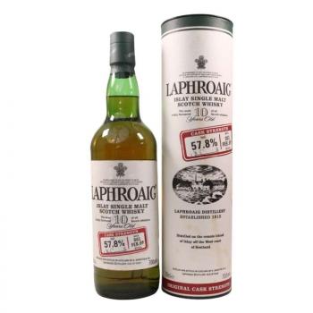 Laphroaig 10 Jahre Cask strength Batch 001 ... 1x 0,7 Ltr.