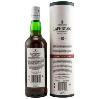 Laphroaig 10 Jahre Sherry Cask finish ... 1x 0,7 Ltr.