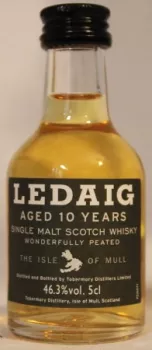 Ledaig 10 Jahre Miniatur ... 1x 0,05 Ltr.