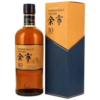Nikka Yoichi 10 Jahre – Japanischer Single Malt Whisky aus Hokkaido ... 1x 0,7 Ltr.